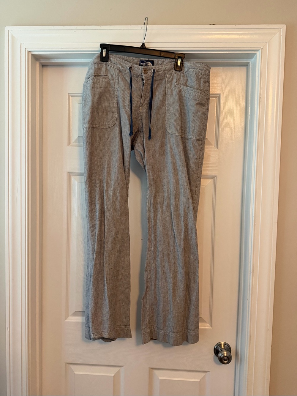 Women’s Light Gray Casual Drawstring Pants